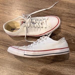 Converse Chuck Taylor All Star Low Sneaker, 10.5 M, Optical White